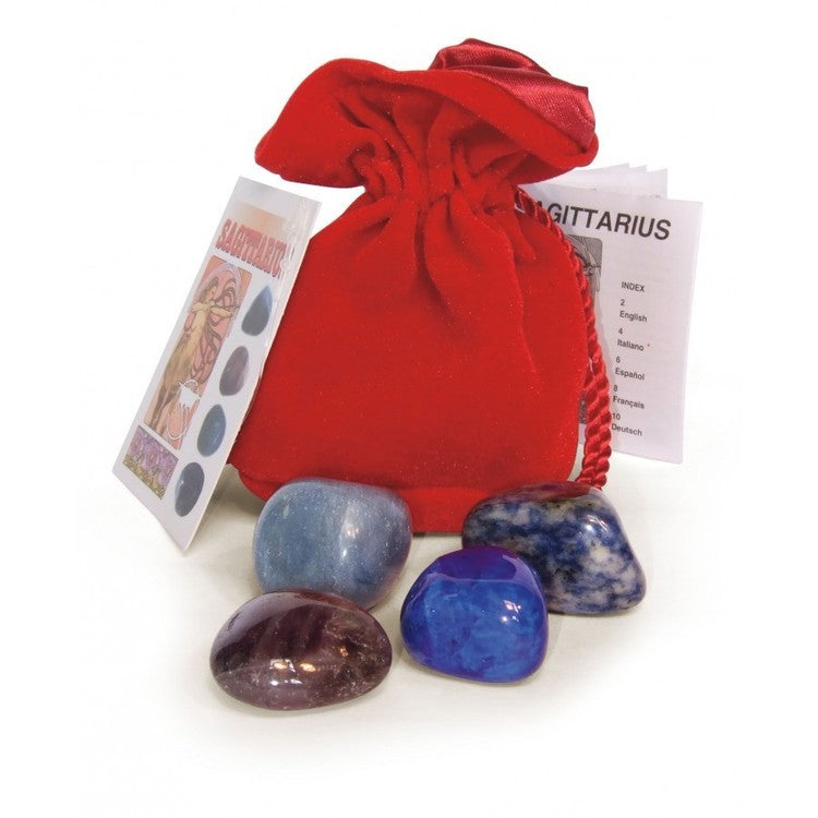 Astrological Crystal Pouch