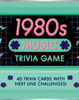 1980s Music Trivia Game