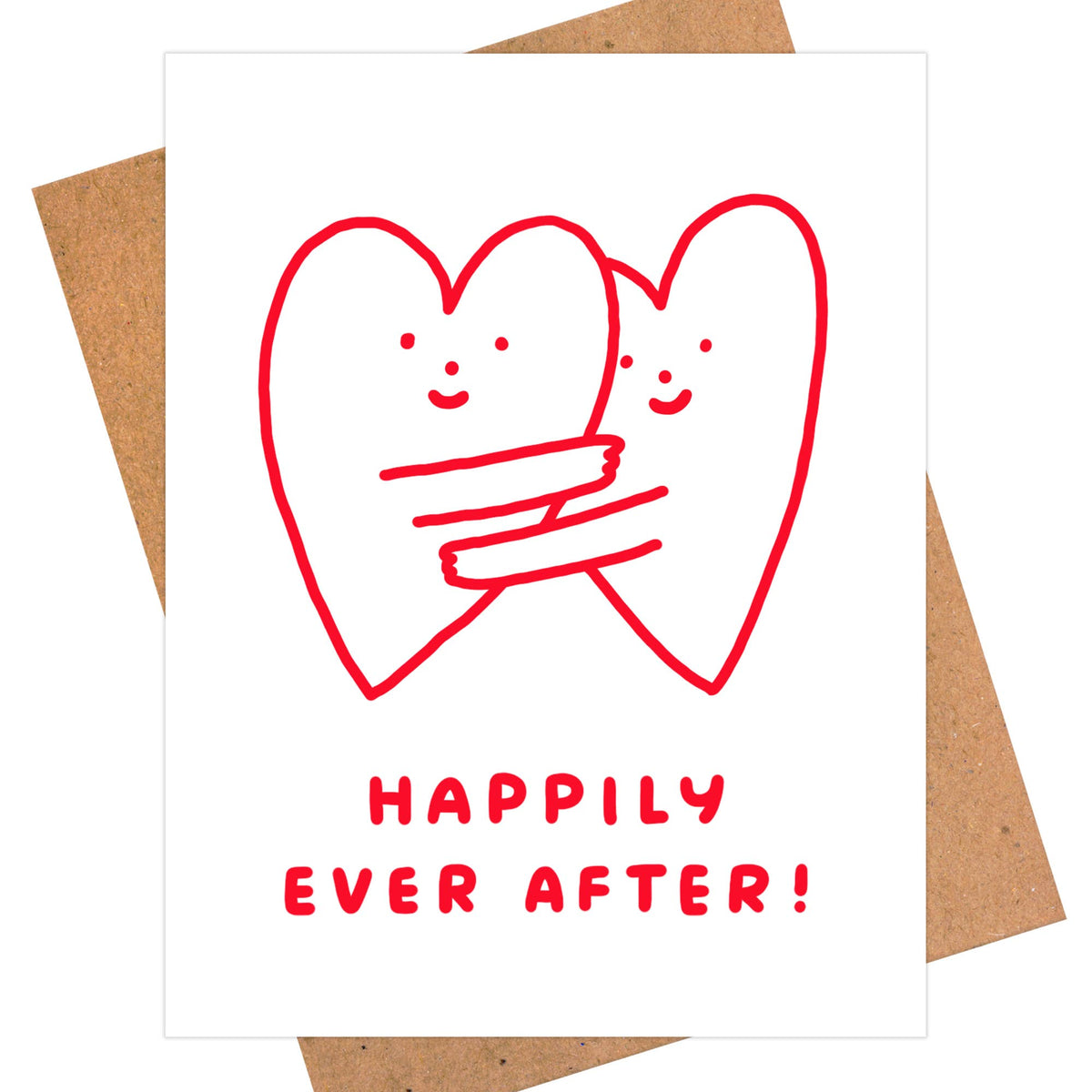 Happily Ever After Hearts Card