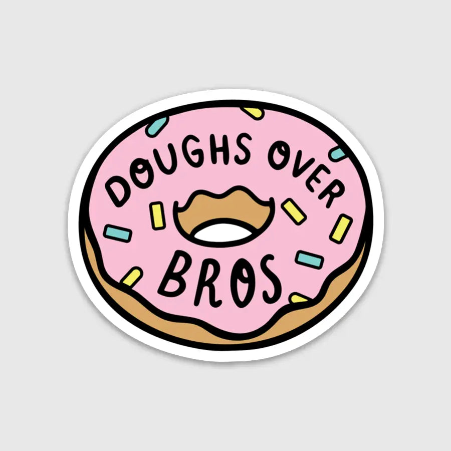 Doughs Over Bros | Sticker