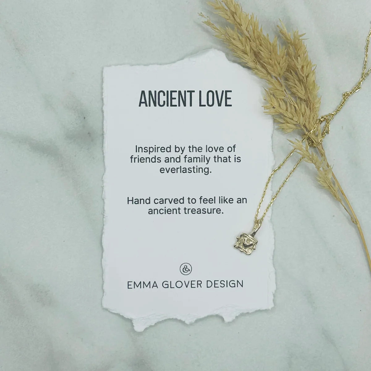 Ancient Love Charm | Solid Gold