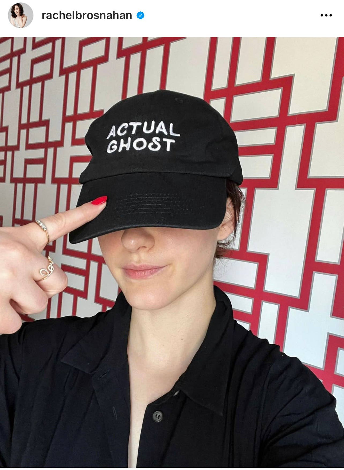 Actual Ghost Baseball Cap