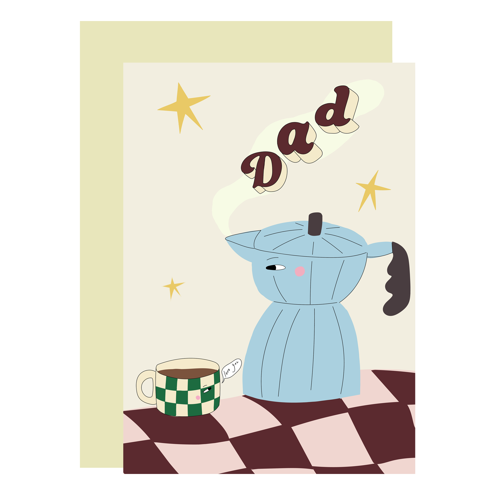 Dad Coffee | Greeting Card