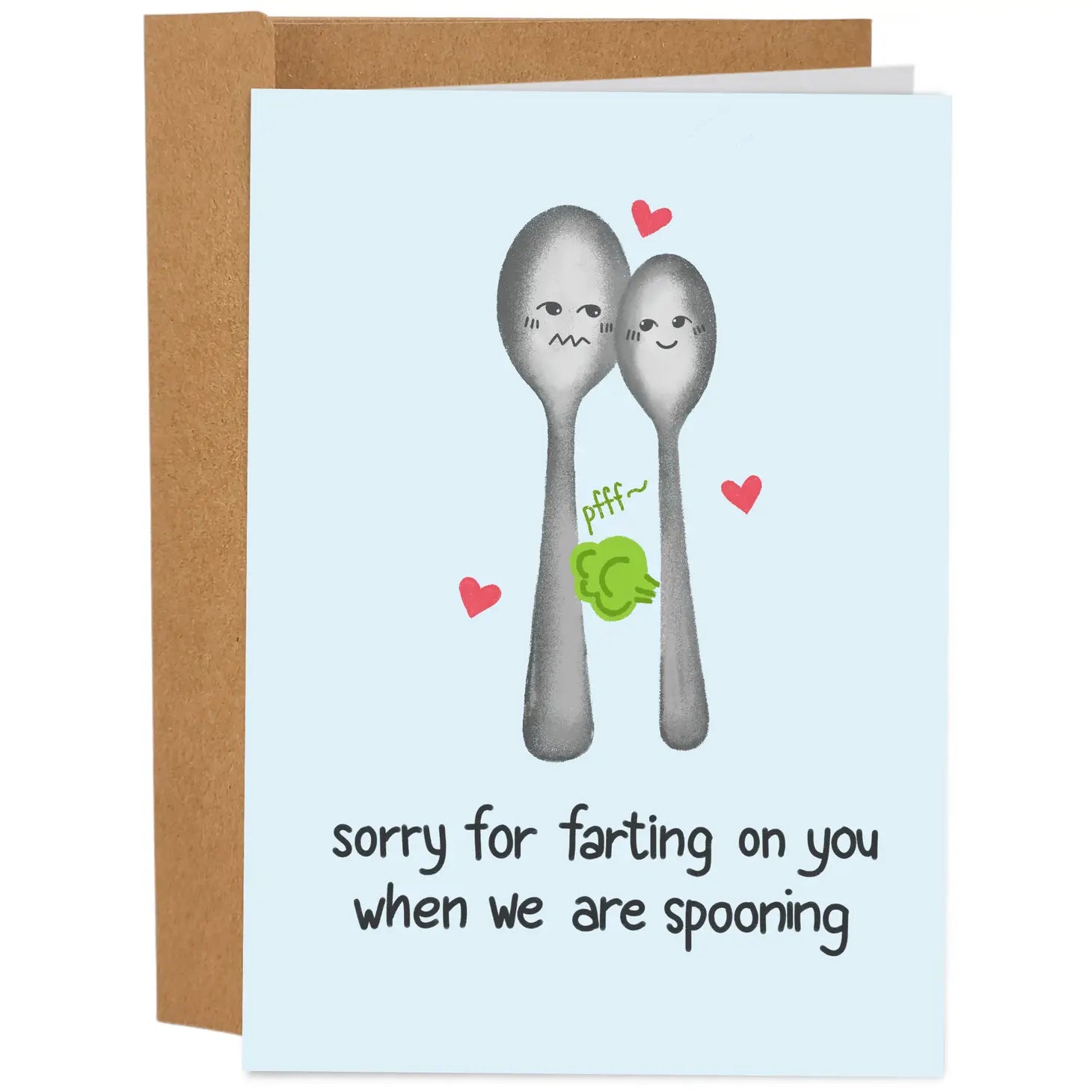 Spoon Fart - Greeting Card