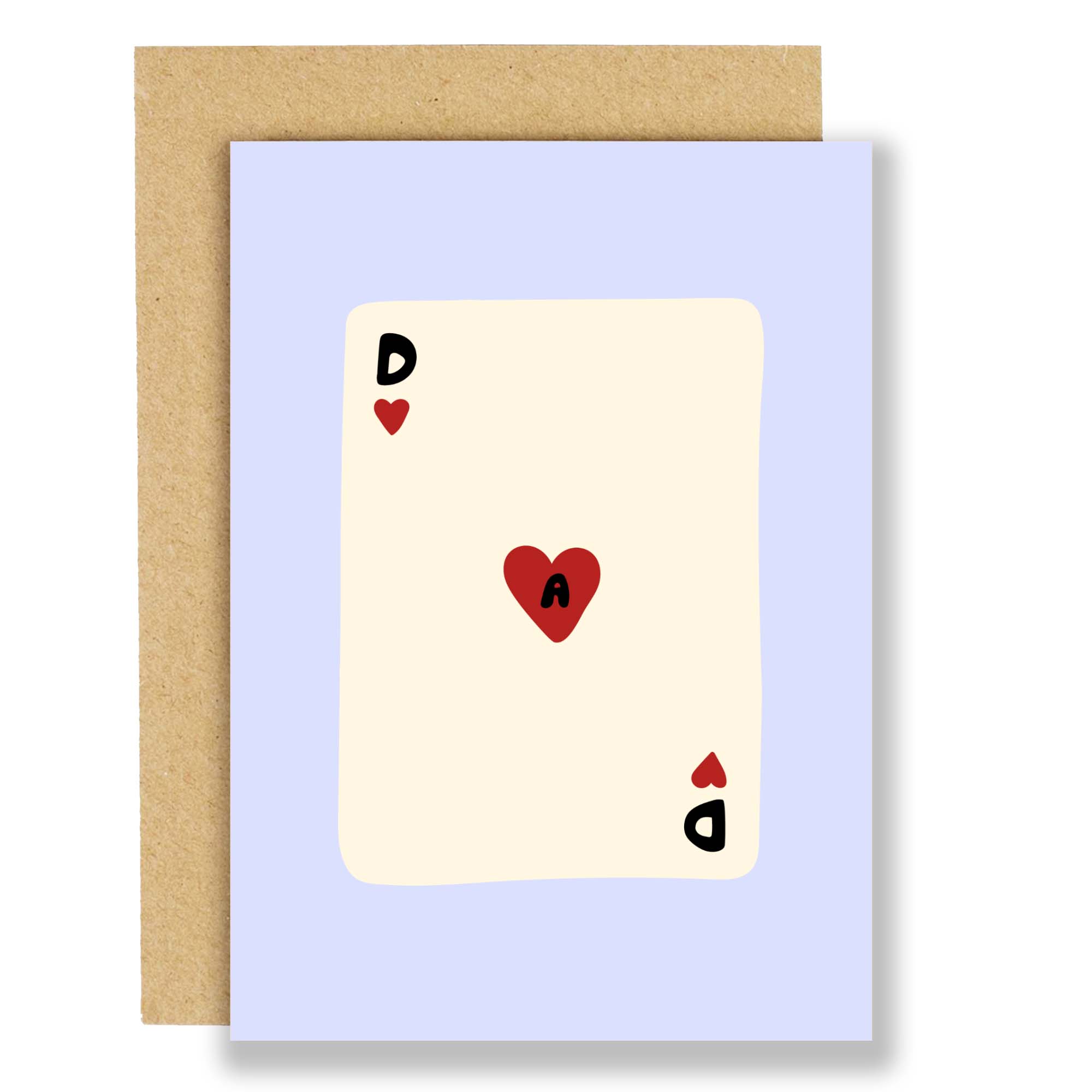 Dad Ace of Hearts | Greeting Card