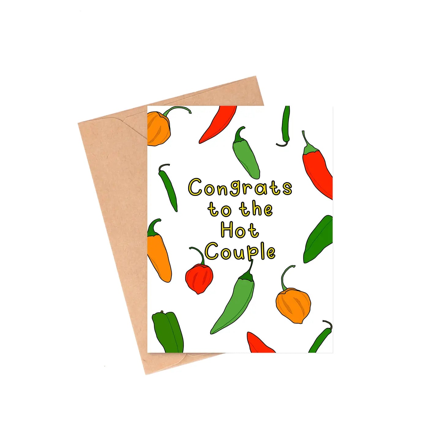 Hot Couple - Greeting Card