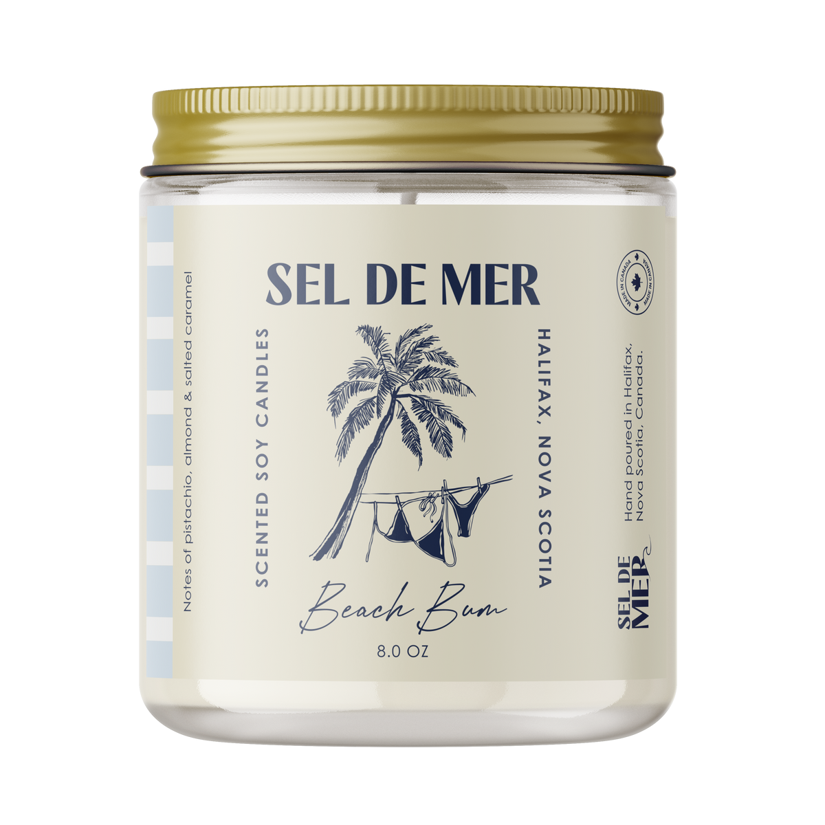 Beach Bum Soy Candle