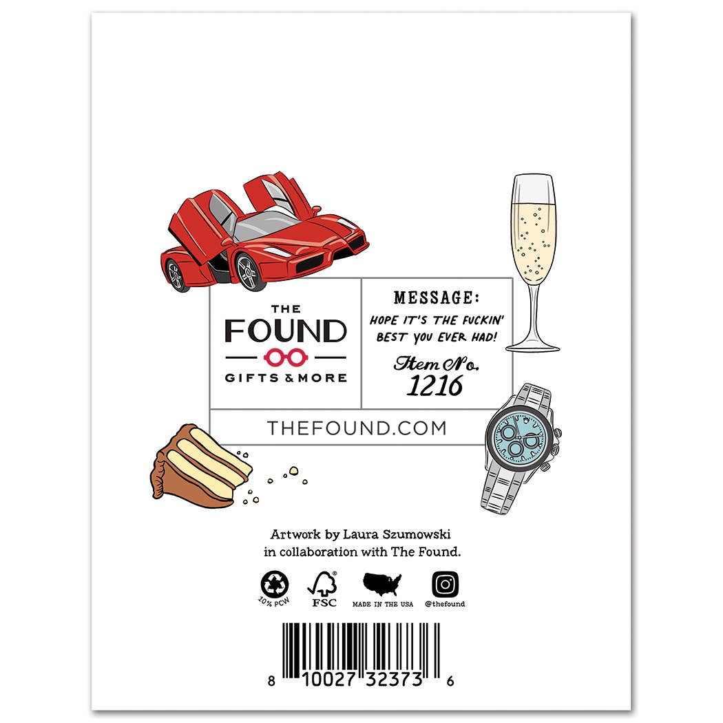Best You Ever Had Rapper Birthday Card