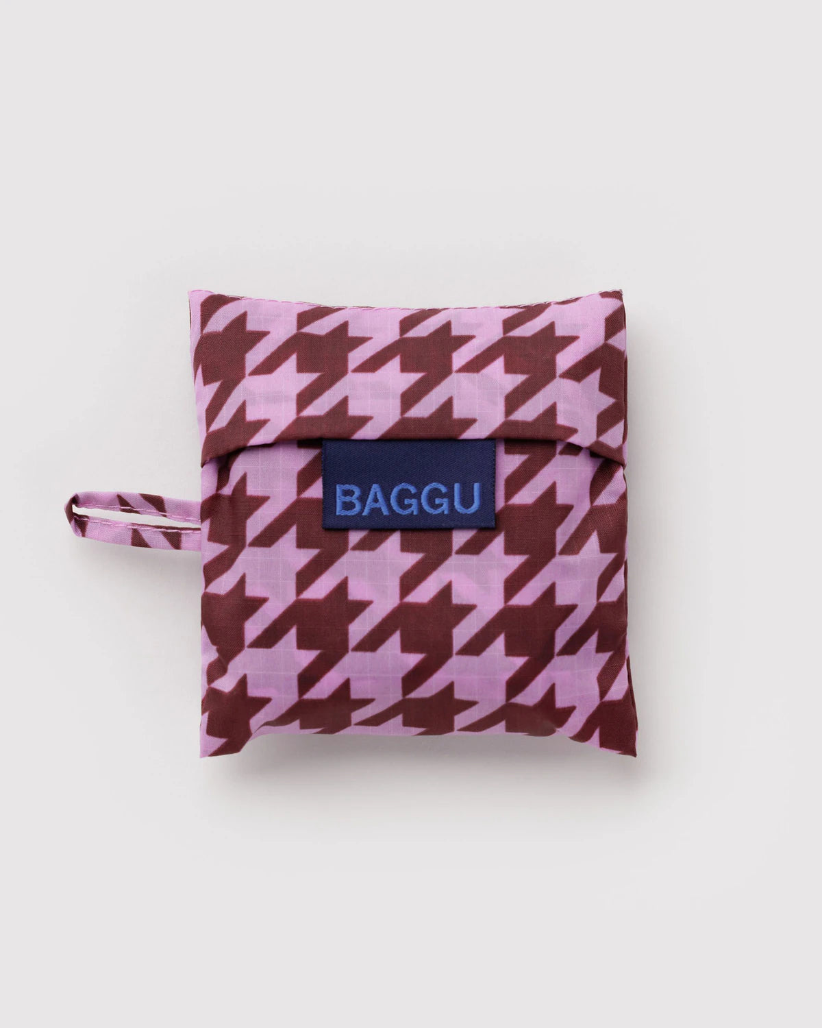 Pink Houndstooth Tote