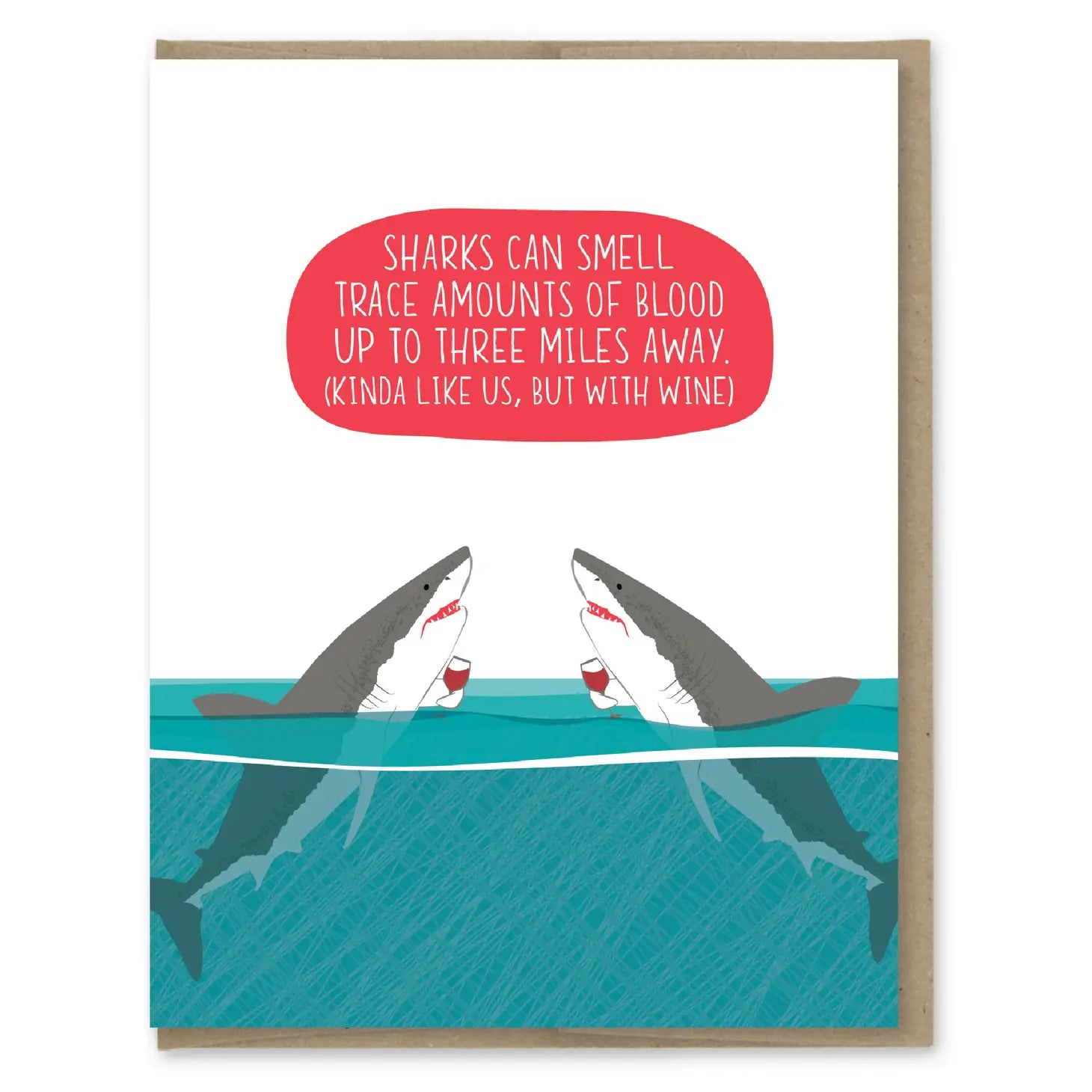 Shark Fact - Greeting Card