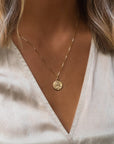 St Christopher Pendant: Gold