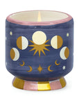 Dopo Hand-Painted Ceramic Candle | Moon Phases