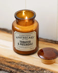 Tobacco & Patchouli Apothecary 8 oz Candle