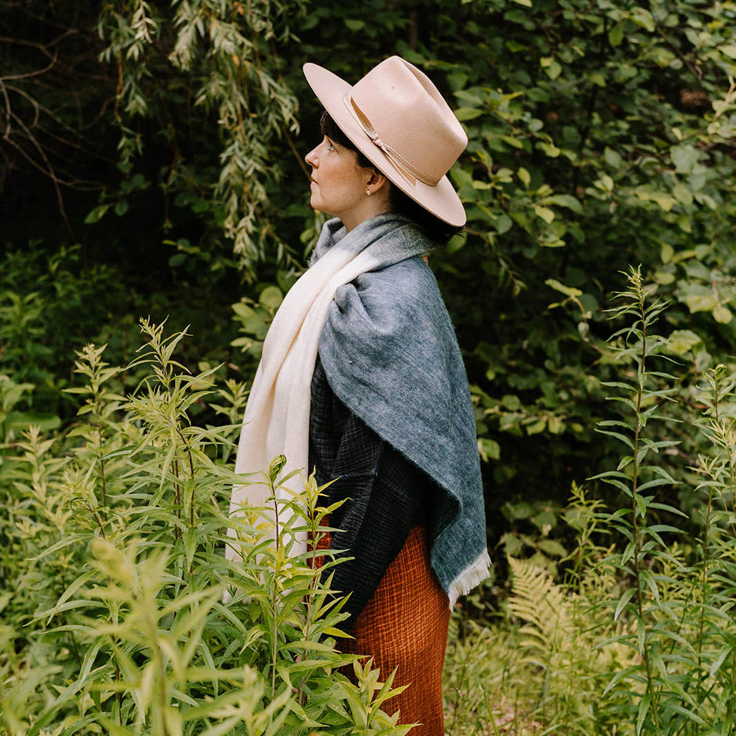 Pokoloko | Alpaca Seamless Scarf: Nightscape Ombre