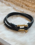 Braided Leather Bracelet