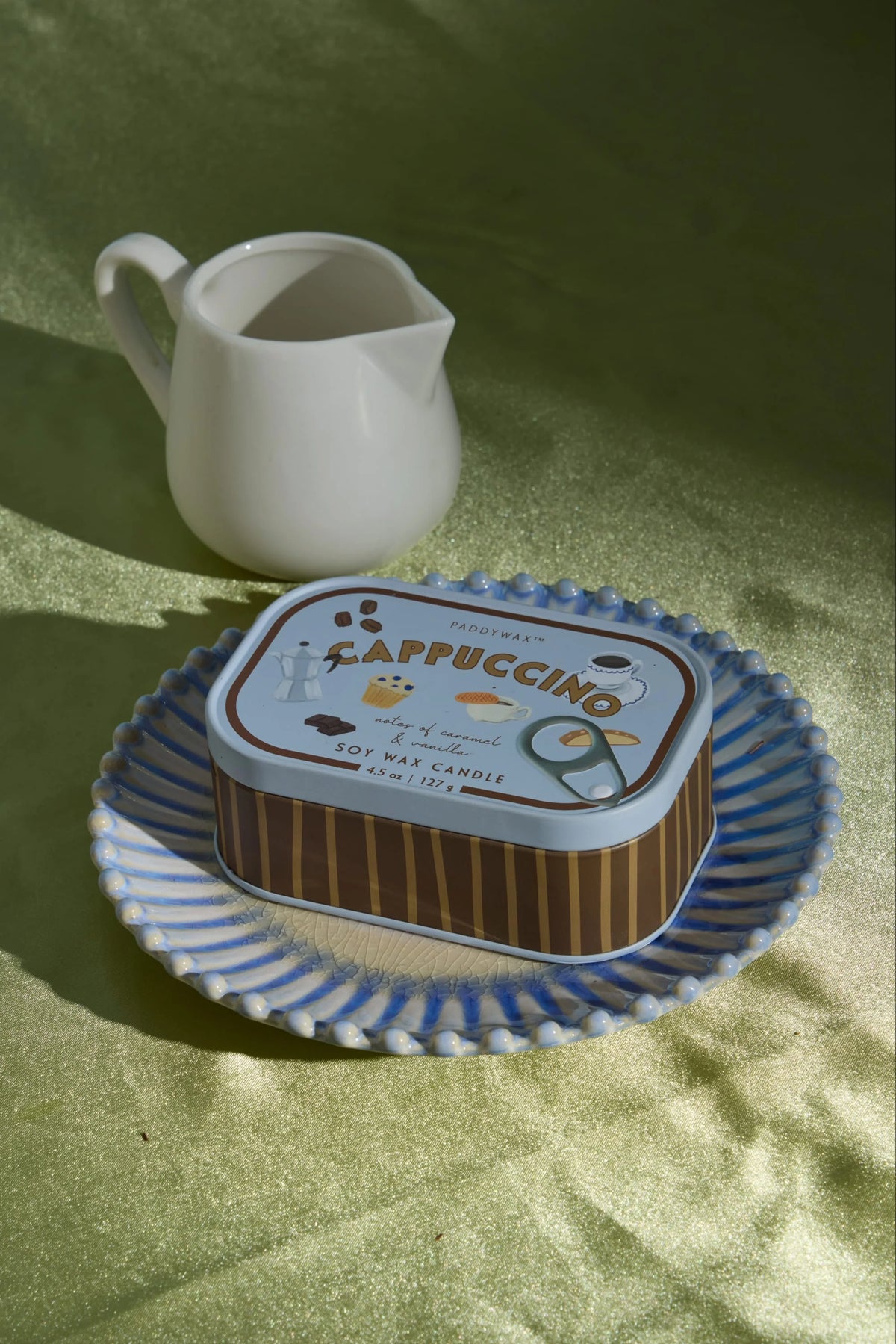 Bistro 4.5 Oz Candle Tin: Cappucino