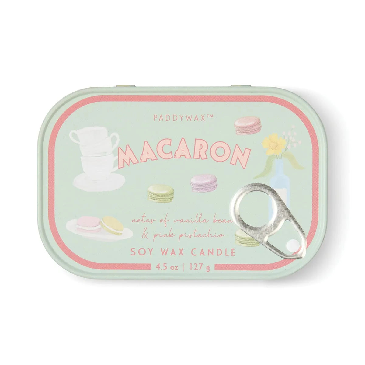 Bistro 4.5 Oz Candle Tin: Macaron