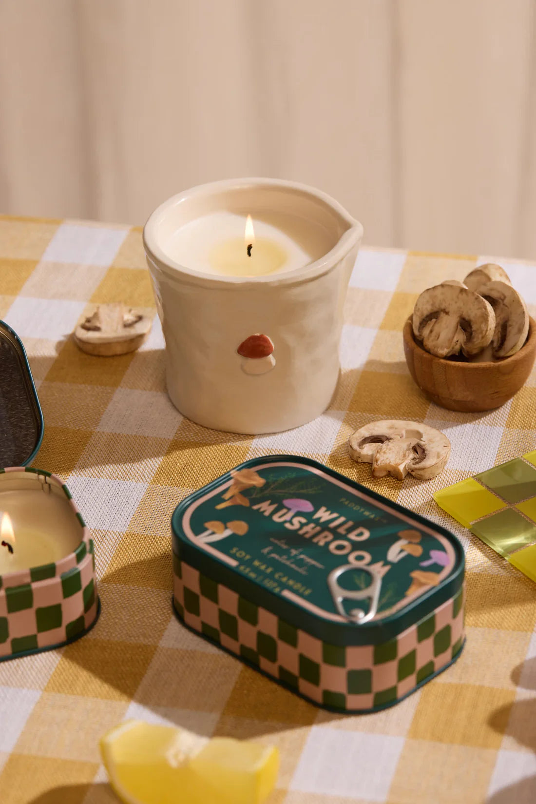Bistro 8 Oz Candle: Wild Mushroom