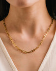 Bold Paperclip Necklace