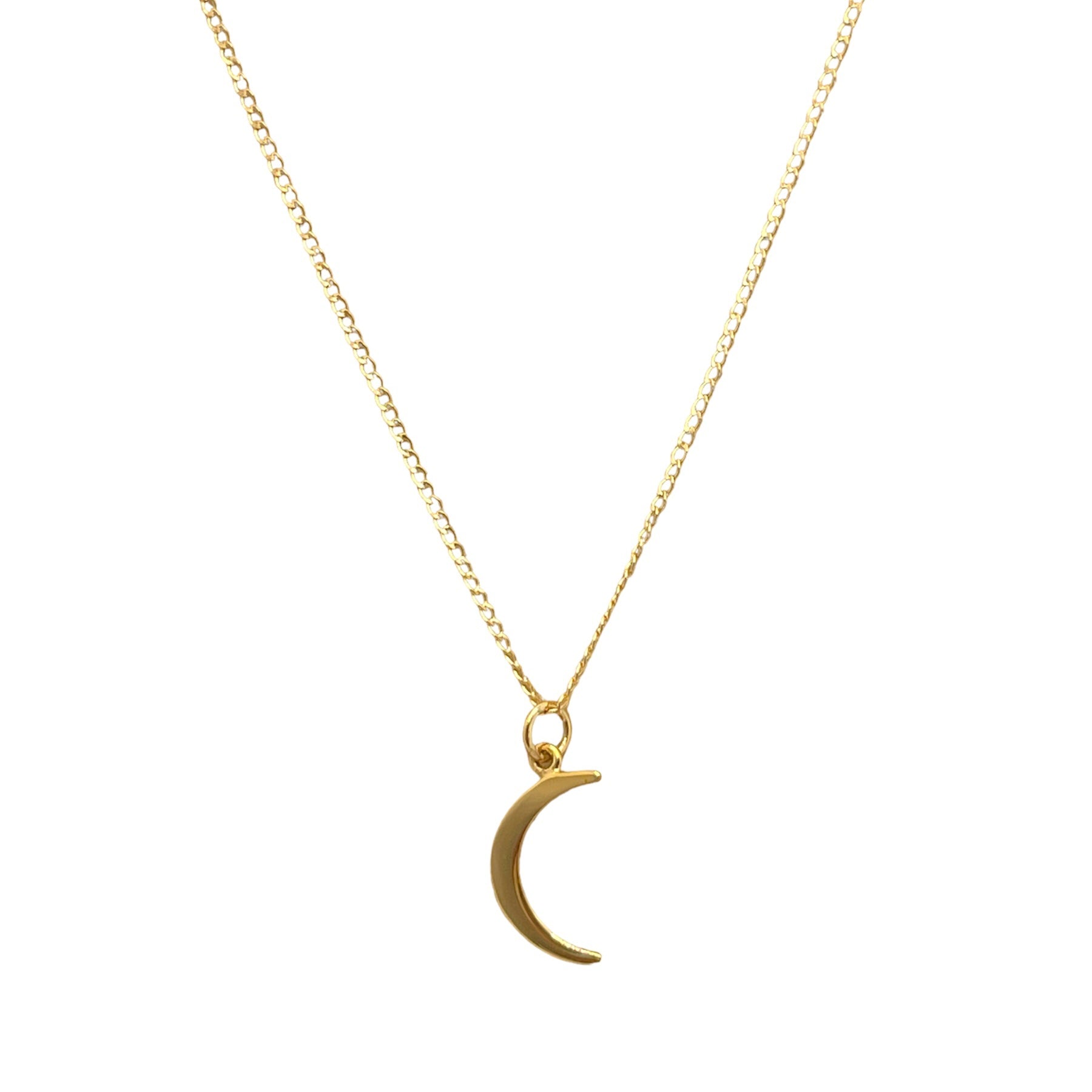 Crescent Necklace | Gold