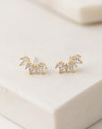 Crown Climber Earrings (various colours)