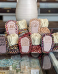 Popknits | Knitted Baby Booties: Multicolour