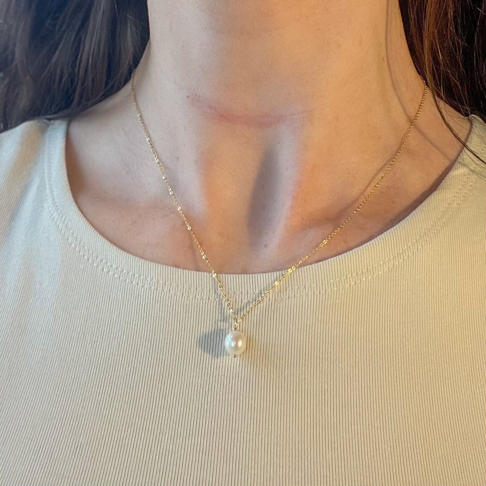 Pearl Drop Necklace