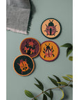 Beaded Coaster Set Amulet
