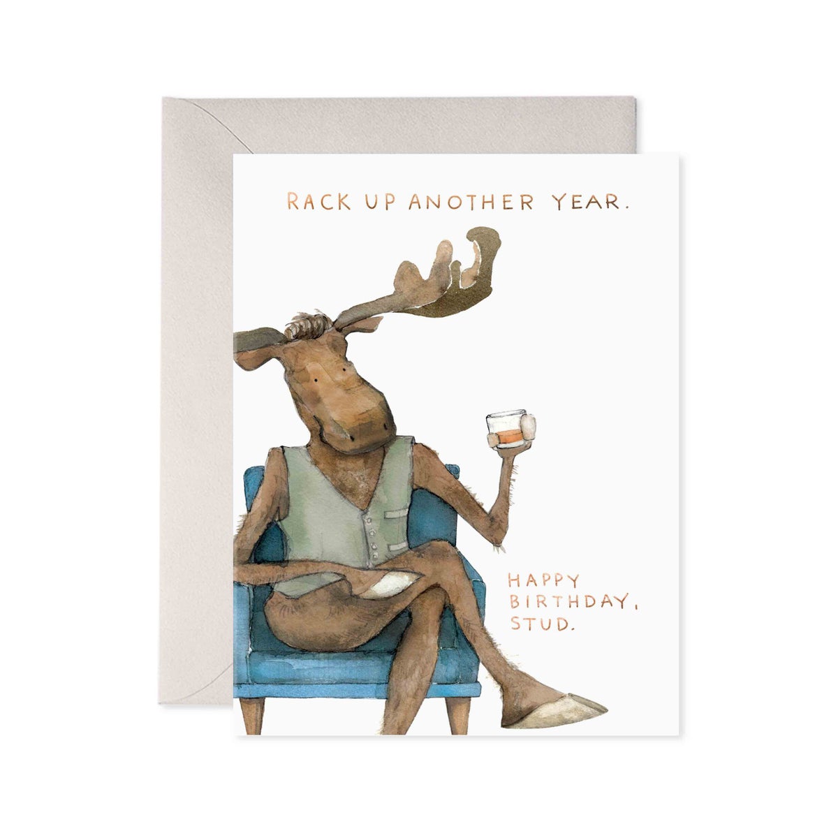 Harvey Moose | Greeting Card