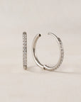 Evie Hoops - Silver