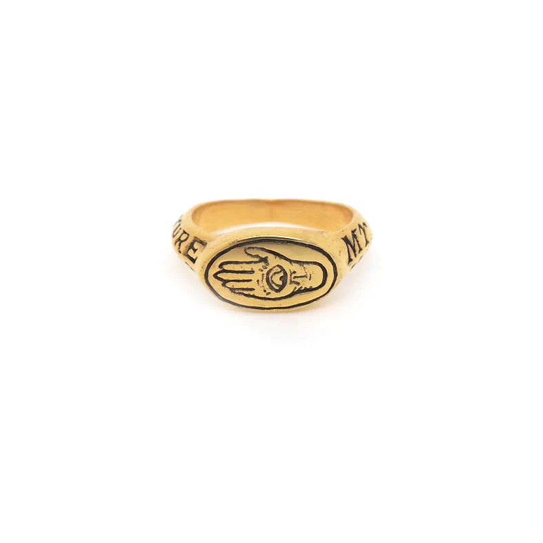 Future in My Hands Signet Ring