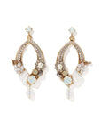 Flora Deco Drop Earrings