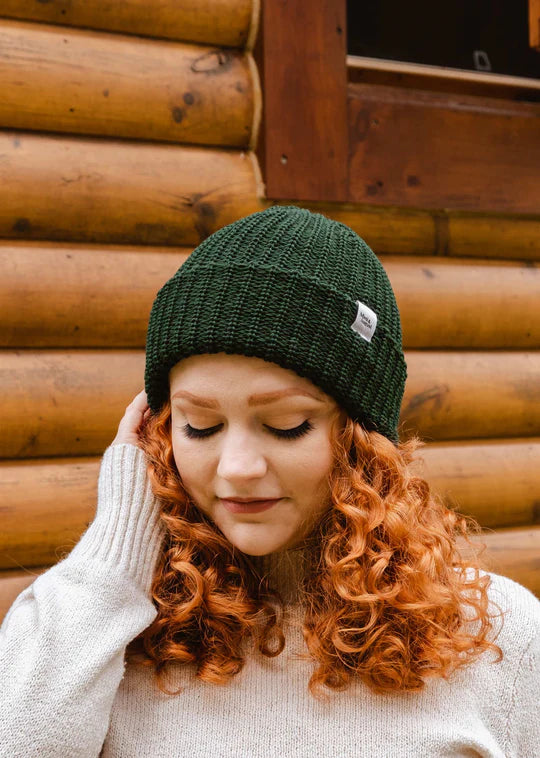 Mimi &amp; August | Forest Green Chunky Beanie