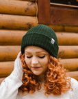 Mimi & August | Forest Green Chunky Beanie