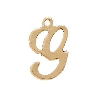 Cursive Letter Charm