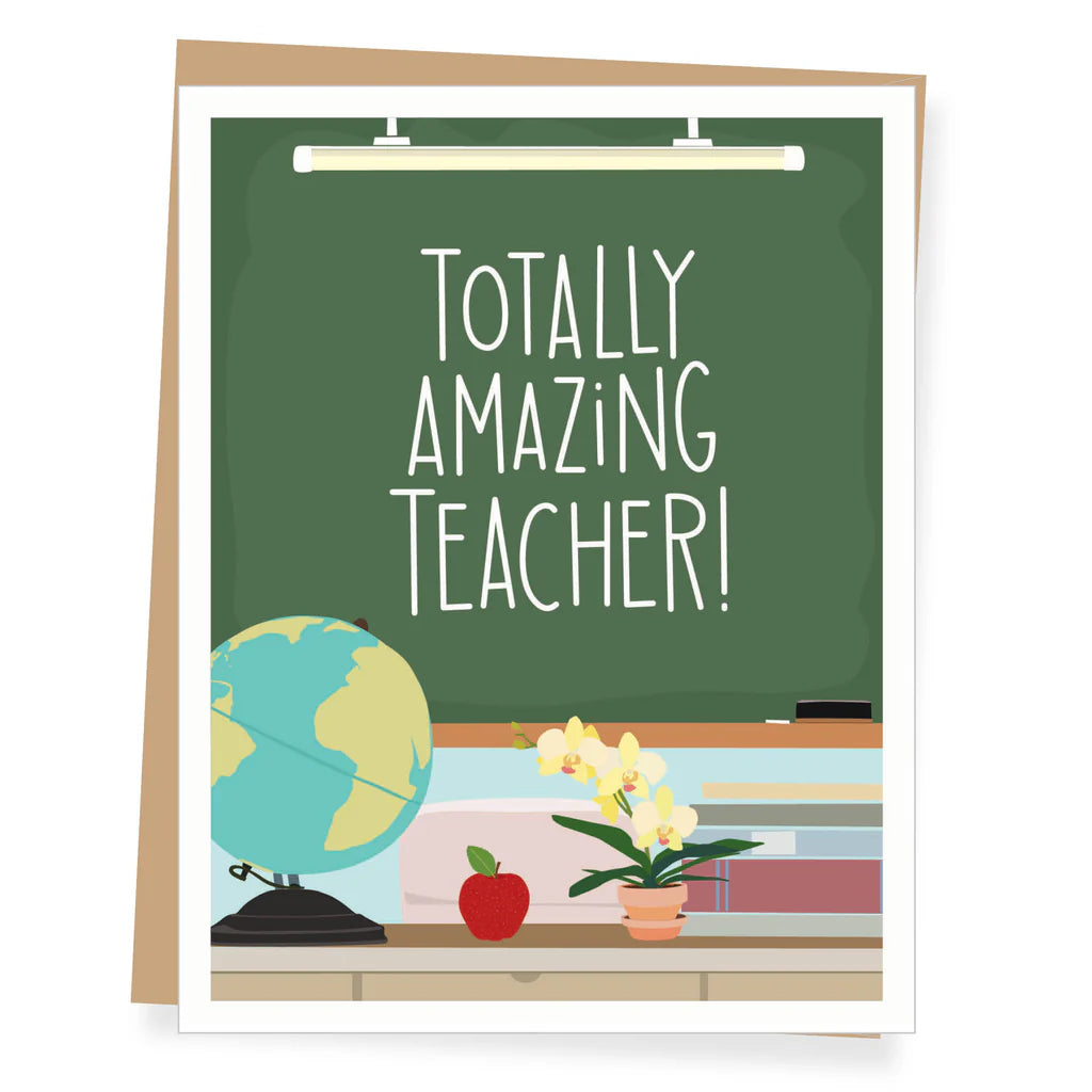 Totally Amazing Teacher | Greeting Card