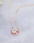 Heart Of Love Necklace | 14K Gold