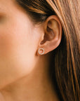 Halo Stud Earrings