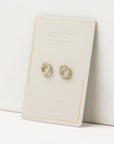 Halo Stud Earrings