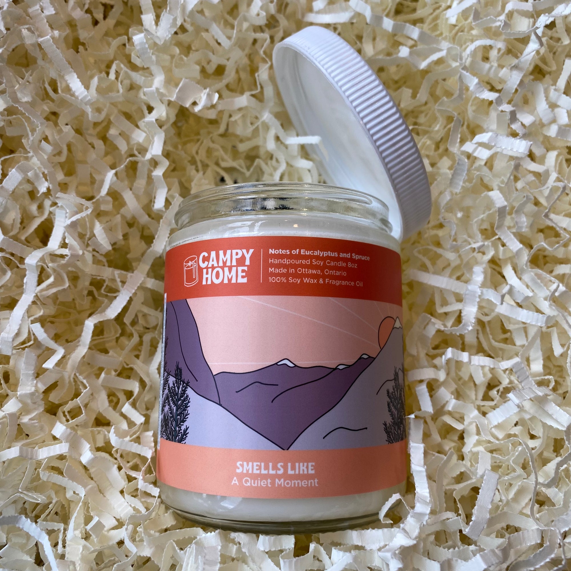 Campy Home | Soy Candle: A Quiet Moment
