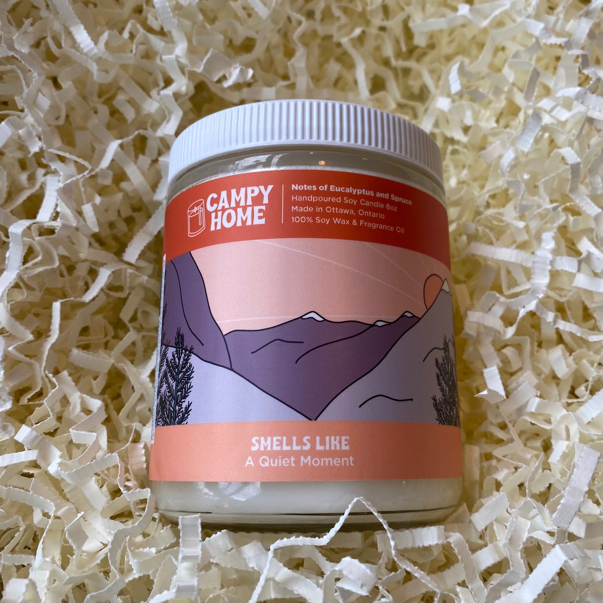 Campy Home | Soy Candle: A Quiet Moment