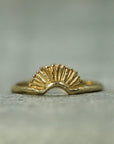 Little Sunrise Ring | Solid Gold