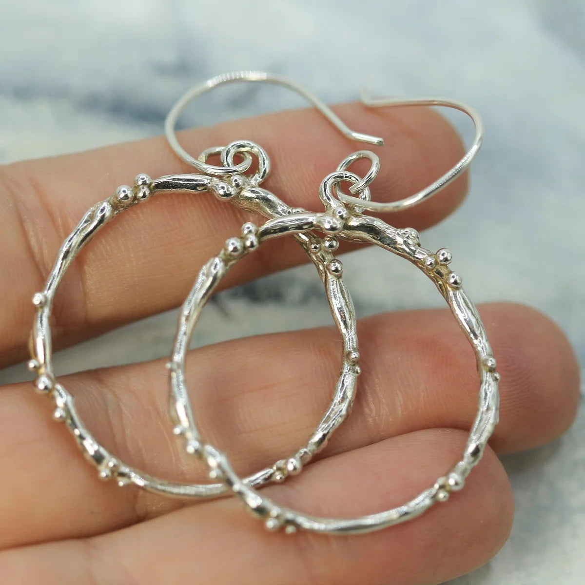 Large Mermaid Hoops