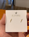Bar Studs |Gold