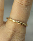 Elements Water Band | Solid Gold