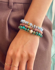 Gemstone Stacking Bracelets