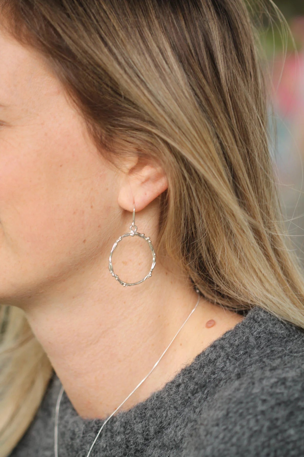 Large Mermaid Hoops