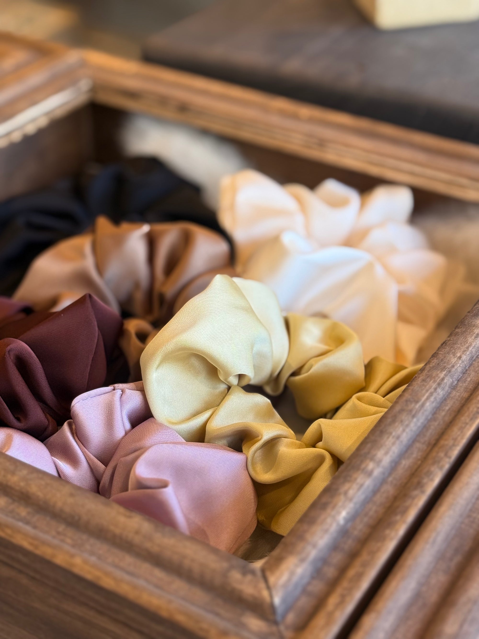 Satin Scrunchies