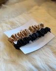 Satin Scrunchie Set of 2