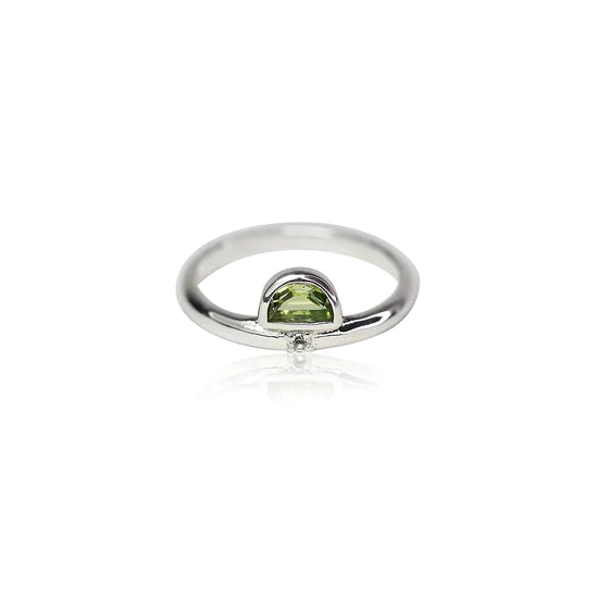 Peridot Gaze Ring